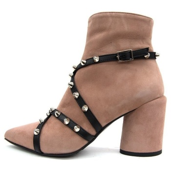 μποτάκια/low boots mivida suede ankle