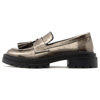 μοκασσίνια inuovo metallic leather