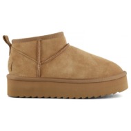  μποτίνια colors of california platfrom winter boot in suede |