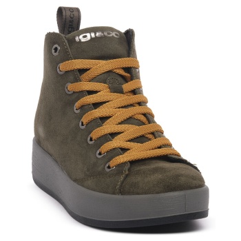 ψηλά sneakers igi&co alina verde | σε προσφορά
