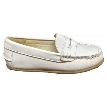 μοκασσίνια d`bébé d`bebé 5851 blanco | σε προσφορά
