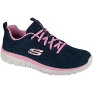  xαμηλά sneakers skechers graceful - get connected |