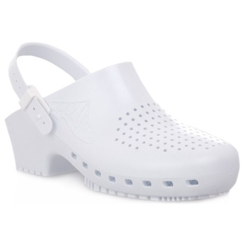 mules calzuro s bianco cinturino |