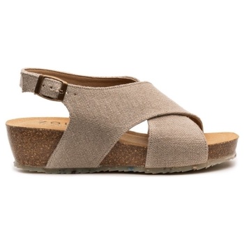 σανδάλια zouri mermaid linen - nature |