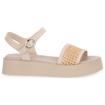 σανδάλια frau rafia macrame ecru |