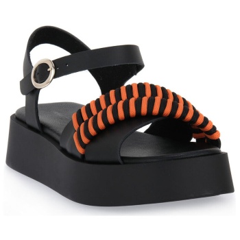 σανδάλια frau london nero tan |