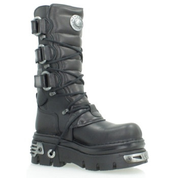 μπότες new rock boot metallic | σε προσφορά