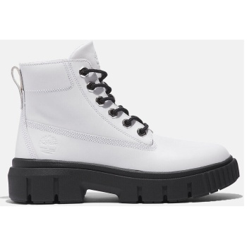 μποτίνια timberland grey mid lace boot | σε προσφορά