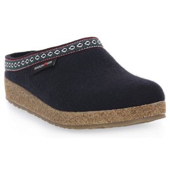 παντόφλες haflinger franzl blu calz g |