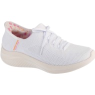  xαμηλά sneakers skechers slip-ins: ultra flex 3.0 - morning blosso |