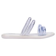  σανδάλια melissa airbubble slide - white/clear |