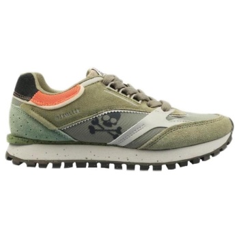 xαμηλά sneakers scalpers 42483 khaki | σε προσφορά