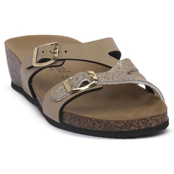 mules gold star sabbia | σε προσφορά