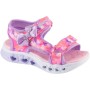 σπορ σανδάλια skechers s-lights: flutter hearts sandal - blurry love |