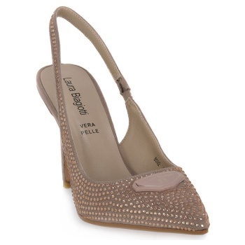 γόβες laura biagiotti satin sand |