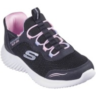  σανδάλια skechers slip-ins bounder simple cute 303585n-blk black |
