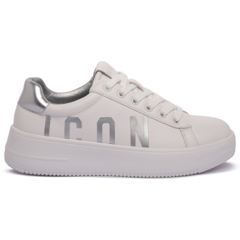 sneakers icon white silver |