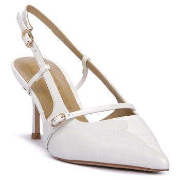 γόβες chiconic white matt |