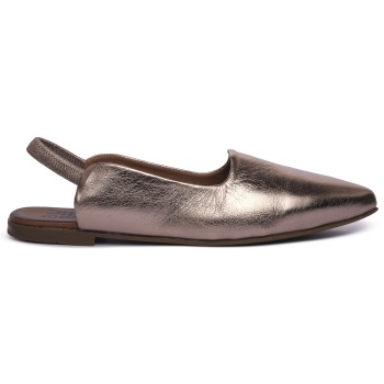 μπαλαρίνες bueno shoes bronzo |