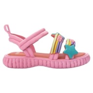  σανδάλια melissa mini baby create + play doh sandals - pink/orange |