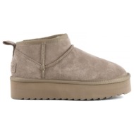  μποτίνια colors of california platfrom winter boot in suede |