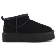  μποτίνια colors of california platfrom winter boot in suede |