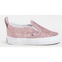 skate παπούτσια vans slip-on v glitter |