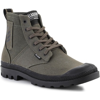 ψηλά sneakers palladium pampa hi army σε προσφορά