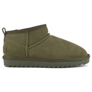  μποτίνια colors of california short winter boot in suede |