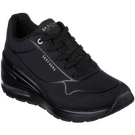  xαμηλά sneakers skechers million air - elevated air 155401-bbk black |