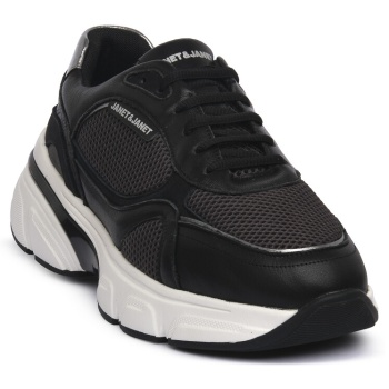 xαμηλά sneakers janet&janet yefer blk |