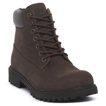 μπότες lumberjack 055 dark brown |