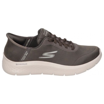xαμηλά sneakers skechers 216326-brn | σε προσφορά