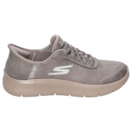  xαμηλά sneakers skechers 124837-brn |