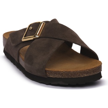 mules frau velour moro |
