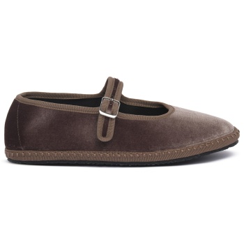 μπαλαρίνες priv lab marrone velluto |