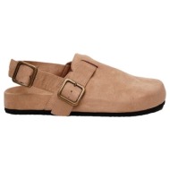  τσόκαρα paez clog bio - vegan suede sand |