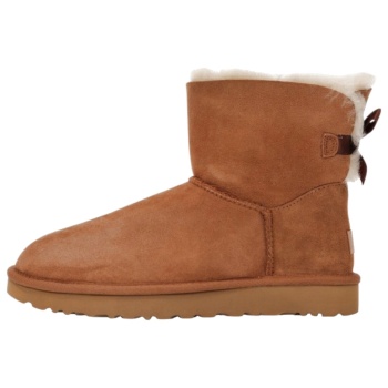 μπότες ugg mini bailey bow ii chestnut |