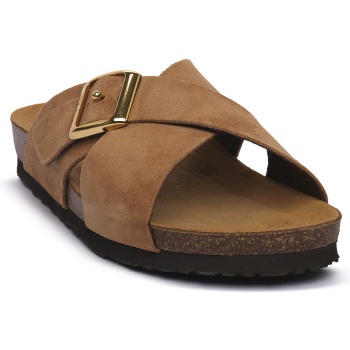 mules frau velour terra |