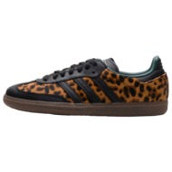  xαμηλά sneakers adidas samba og black green leopard |
