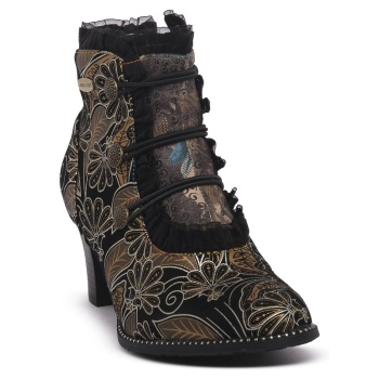 μποτίνια laura vita marron ricod 224 | σε προσφορά