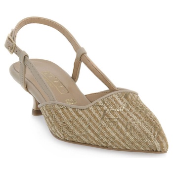 γόβες priv lab beige camoscio |