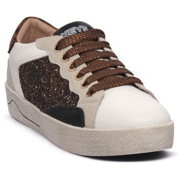 xαμηλά sneakers keys white bronzo |