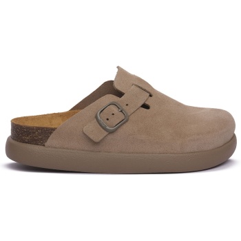 mules scholl beige fae chunky | σε προσφορά