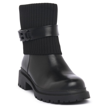 μπότες laura biagiotti blk calf |