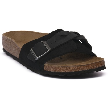 mules birkenstock oita black lea calz s