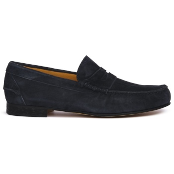 μοκασσίνια antica cuoieria amalfi blu |