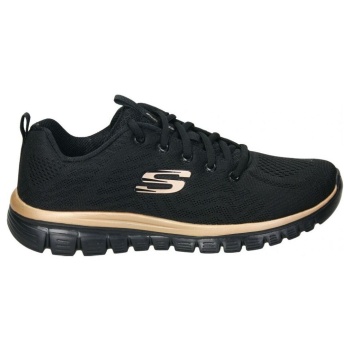 xαμηλά sneakers skechers 12615-bkrg |