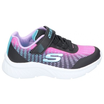 xαμηλά sneakers skechers 303532l-bkmt | σε προσφορά