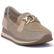  μοκασσίνια jana taupe soft line |